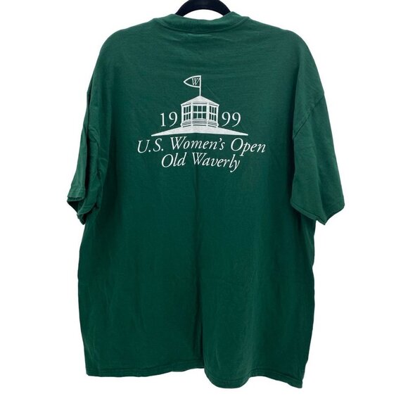 Hanes Vintage Old Waverly Green Short Sleeve T-Shirt Women’s Size XXL - Picture 2 of 7